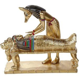 Ancient Egyptian Collectible Figurine God of Underworld Mummy Vintage Statue